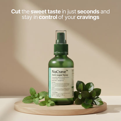 Spray NoCrave to silence the sweet and control your cravings